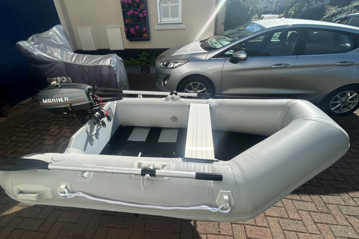 Inflatable dinghy 230 with Mariner 2.5hp outboard