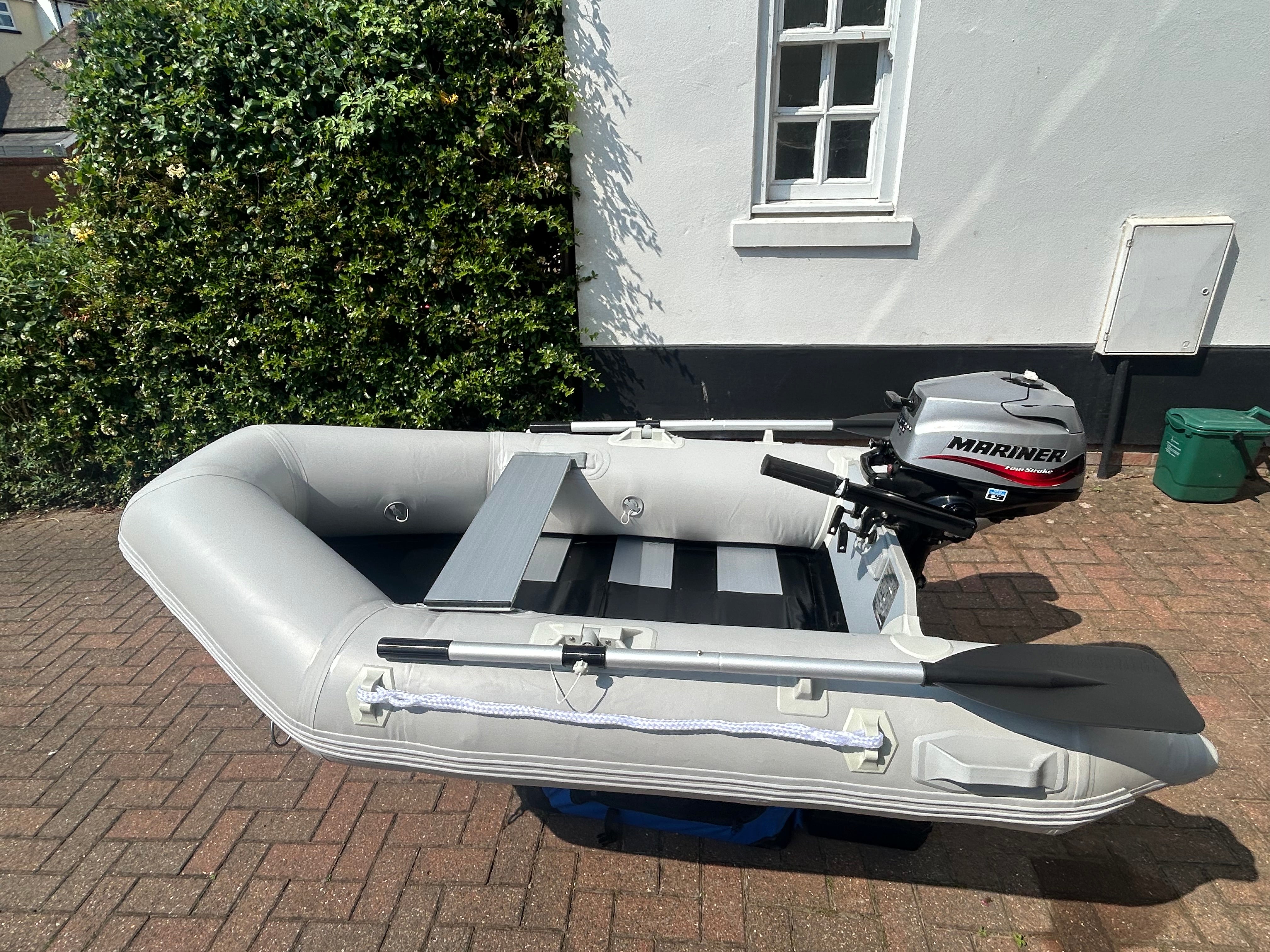 Inflatable dinghy 230 with Mariner 2.5hp outboard