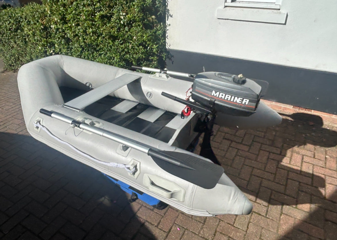 Inflatable dinghy 230 with Mariner 2.5hp outboard