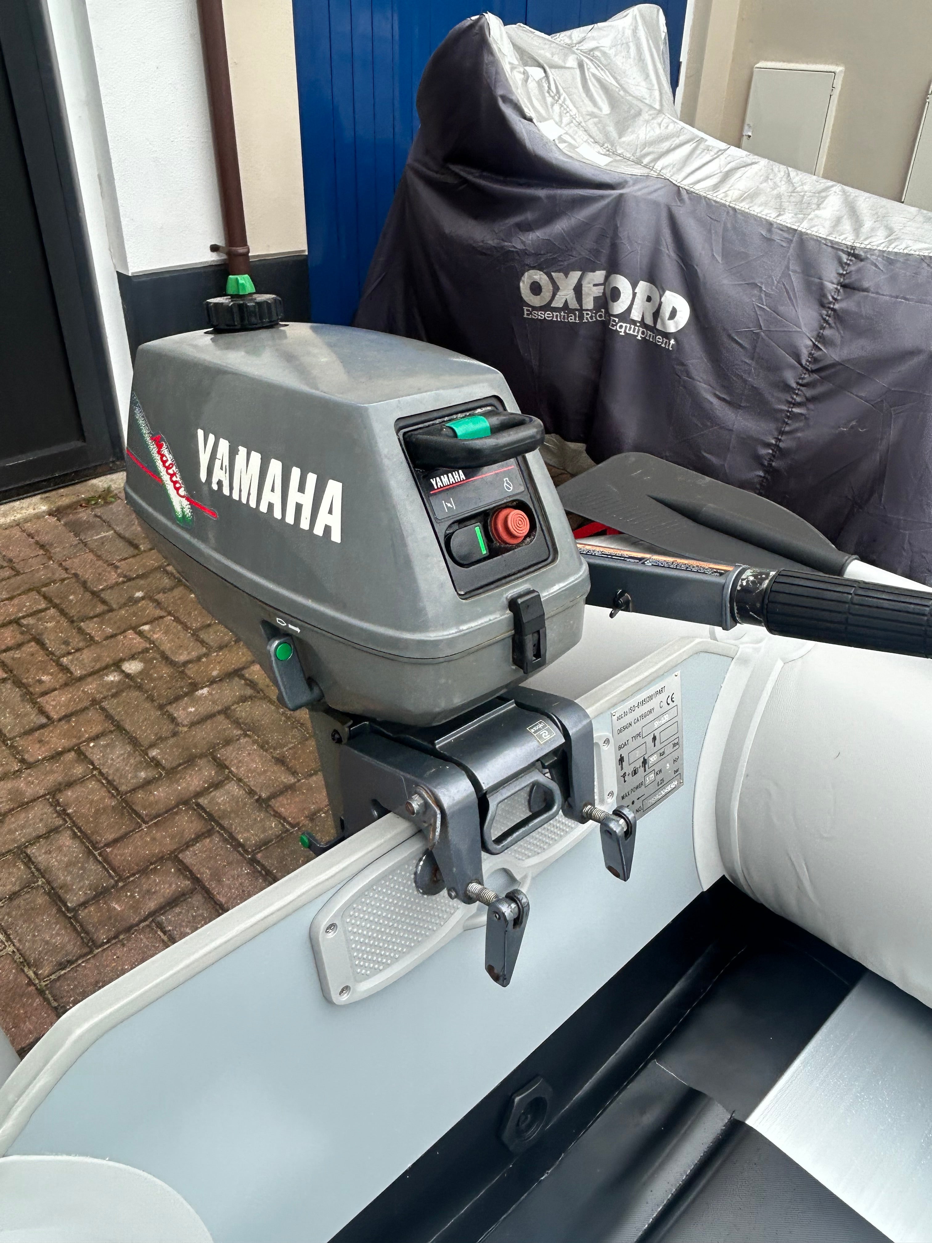 Inflatable dinghy 230 with Yamaha 3hp outboard