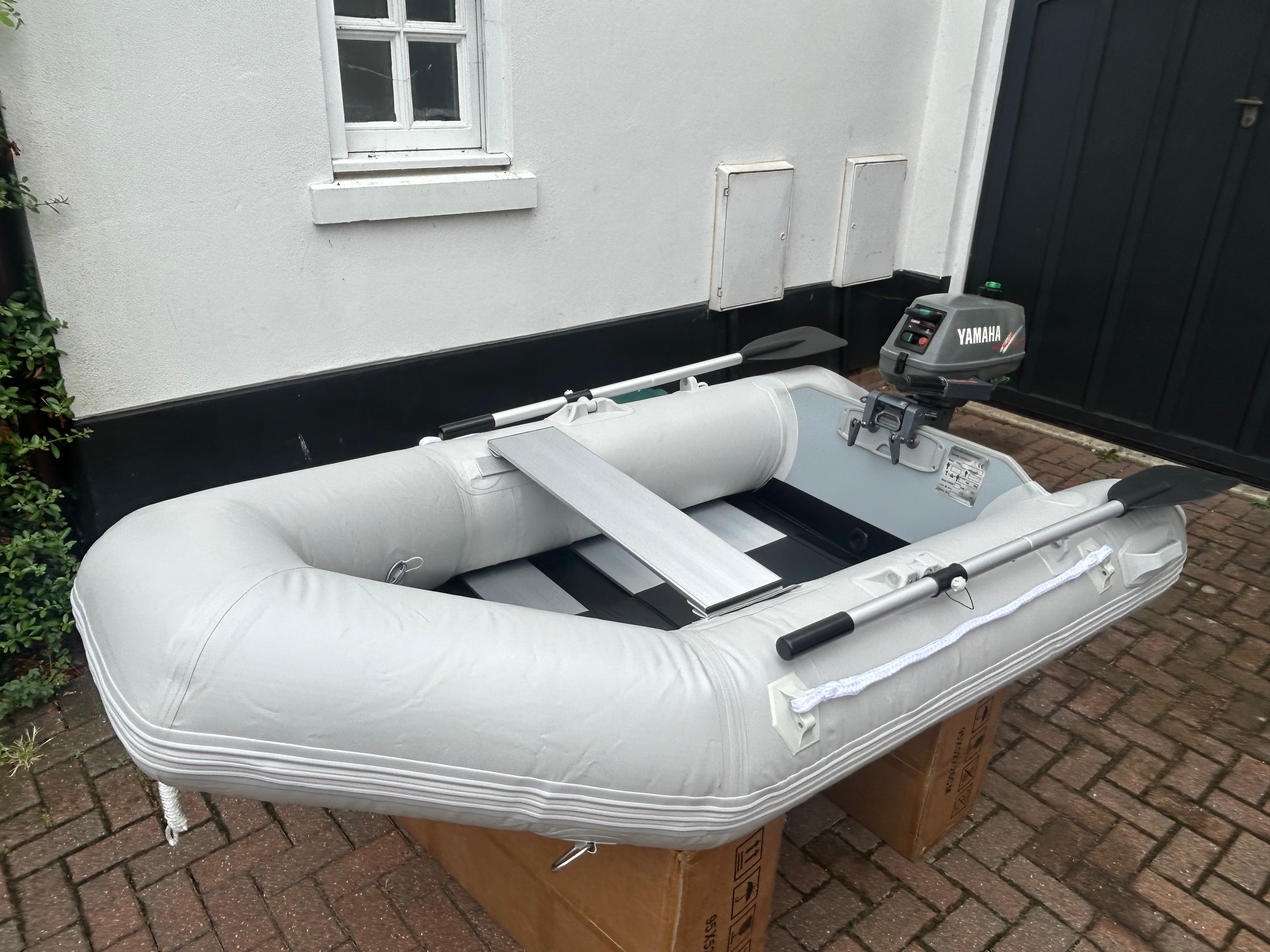 Inflatable dinghy 230 with Yamaha 3hp outboard