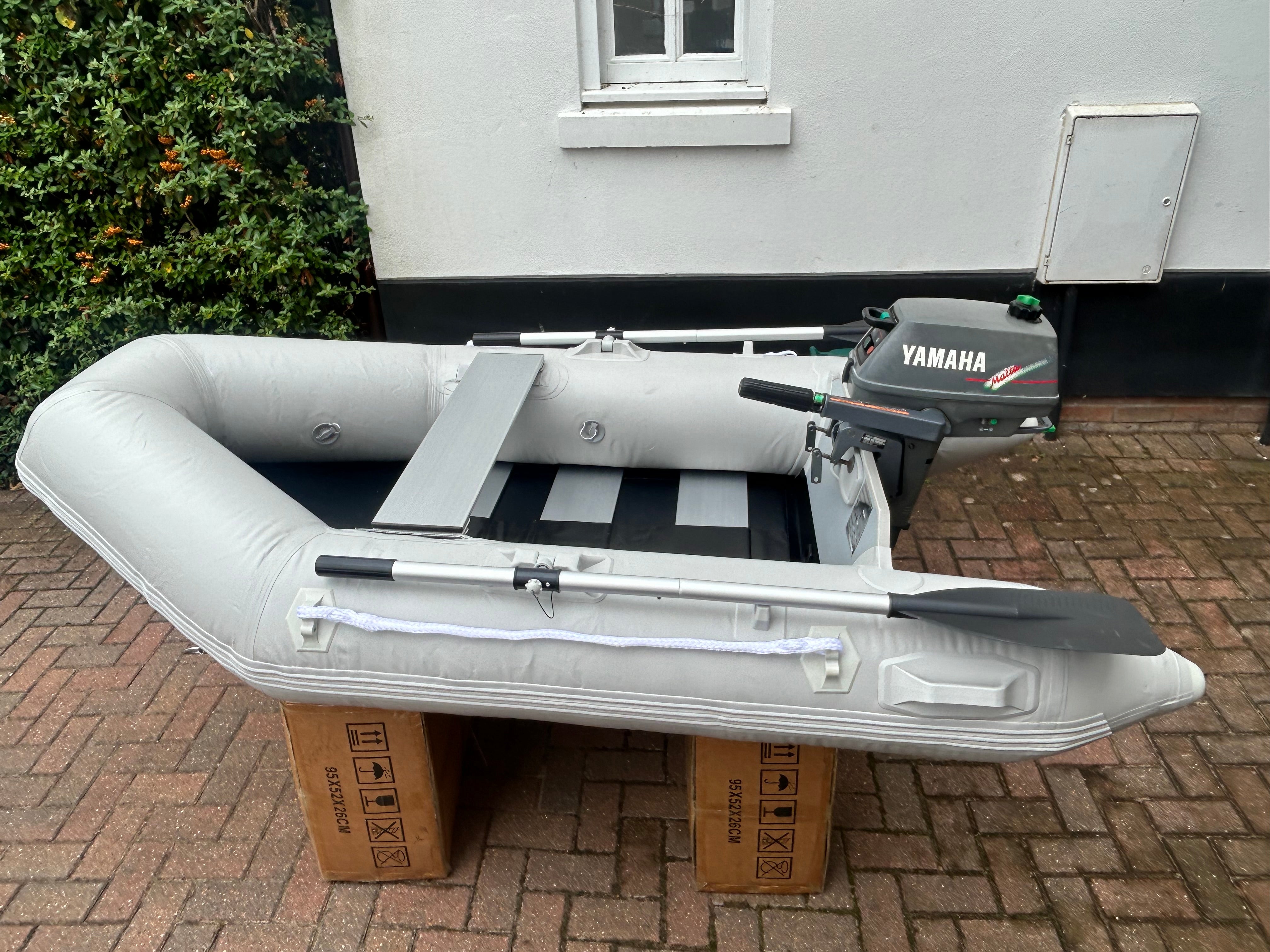 Inflatable dinghy 230 with Yamaha 3hp outboard