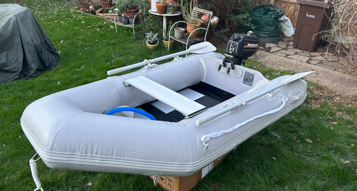 Deal of the week - Inflatable dinghy 230 with Mercury 2.2hp outboard