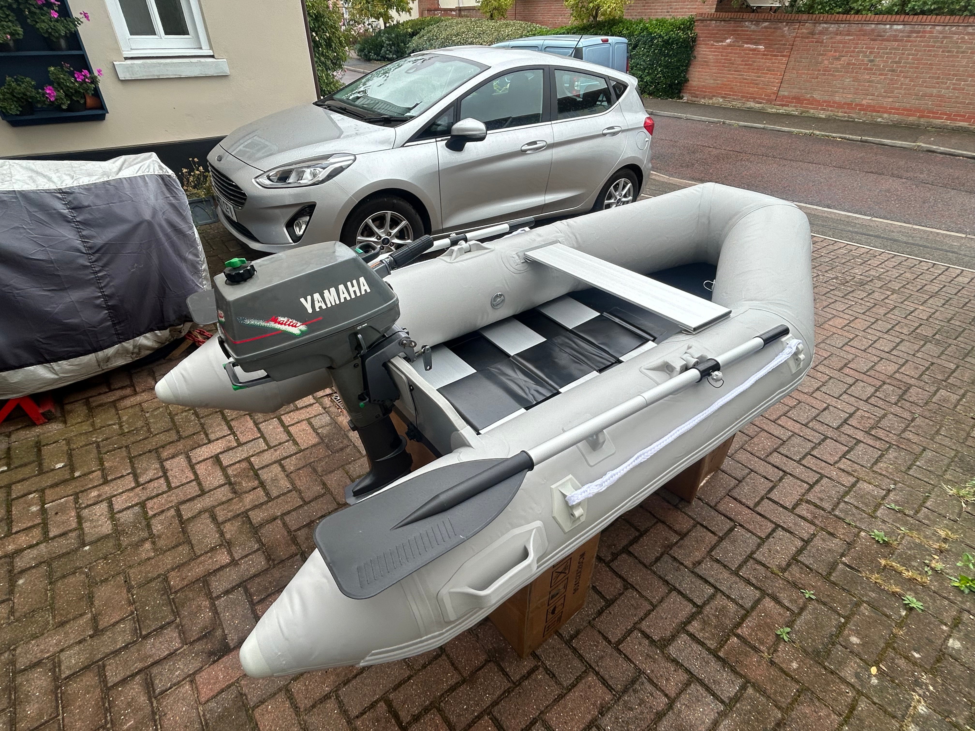 Inflatable dinghy 230 with Yamaha 3hp outboard