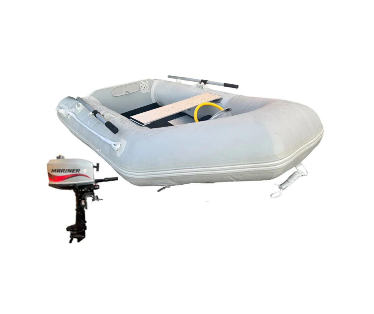 Inflatable dinghy 3.00M 4-Man Equipped with Mariner 5hp