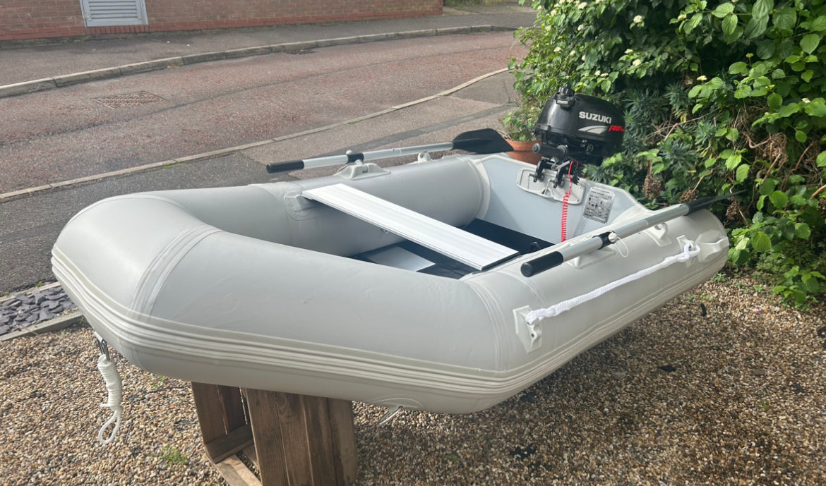 Inflatable dinghy 230 with Suzuki 2.5hp outboard