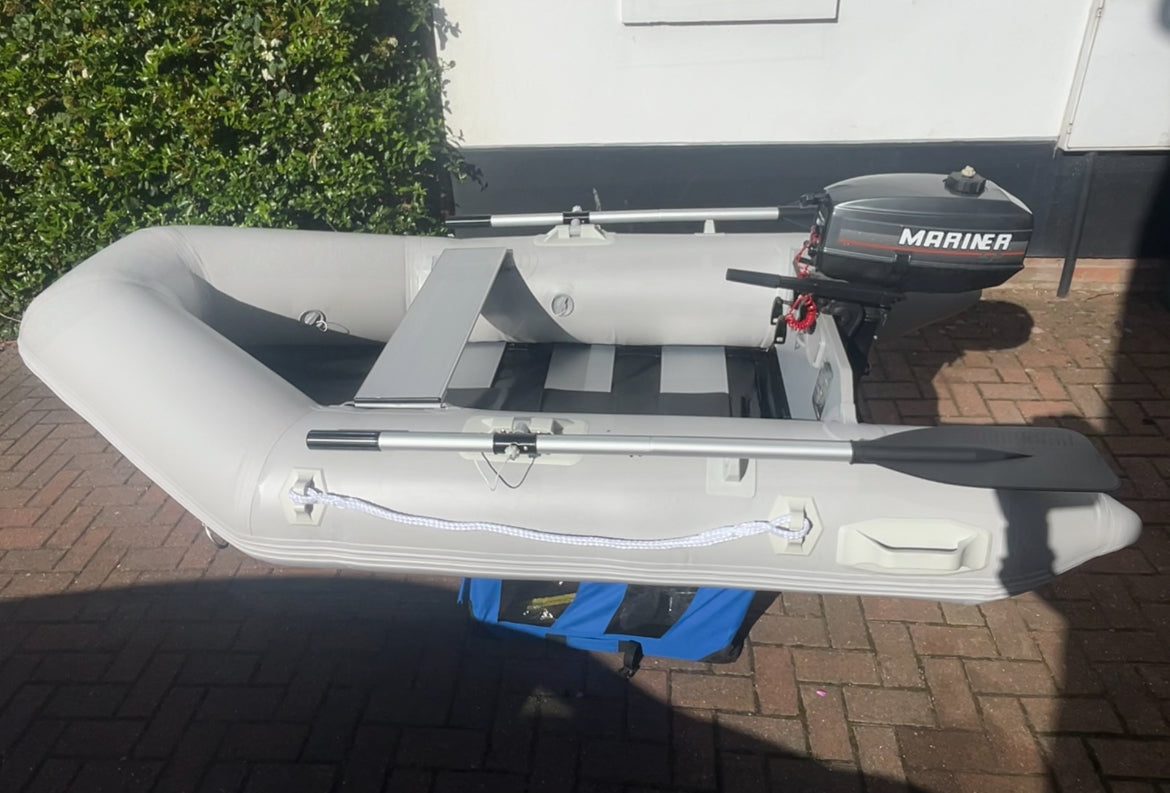 Inflatable dinghy 230 with Mariner 2.5hp outboard