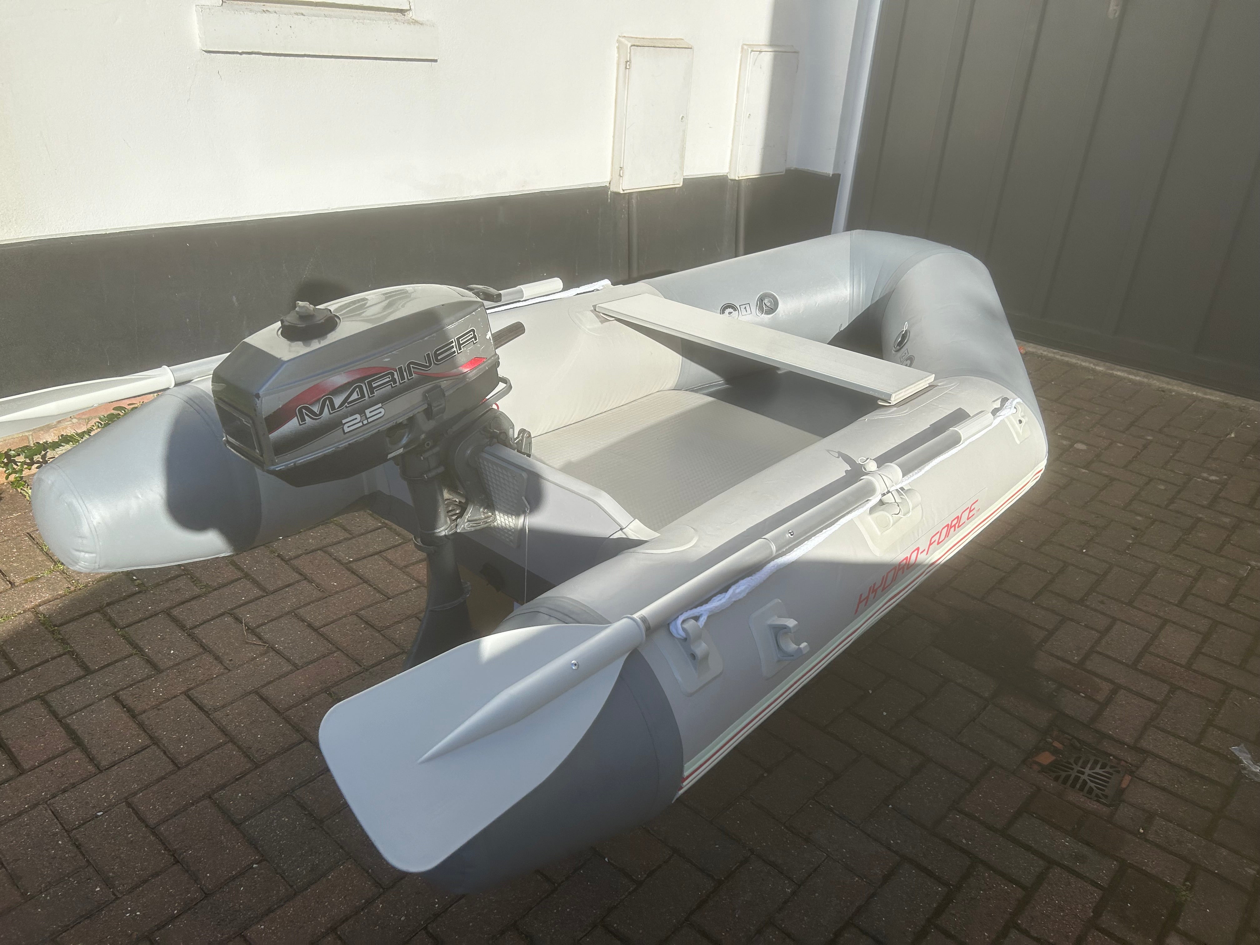 Hydro-Force 230 Air Deck with Mariner 2.5hp