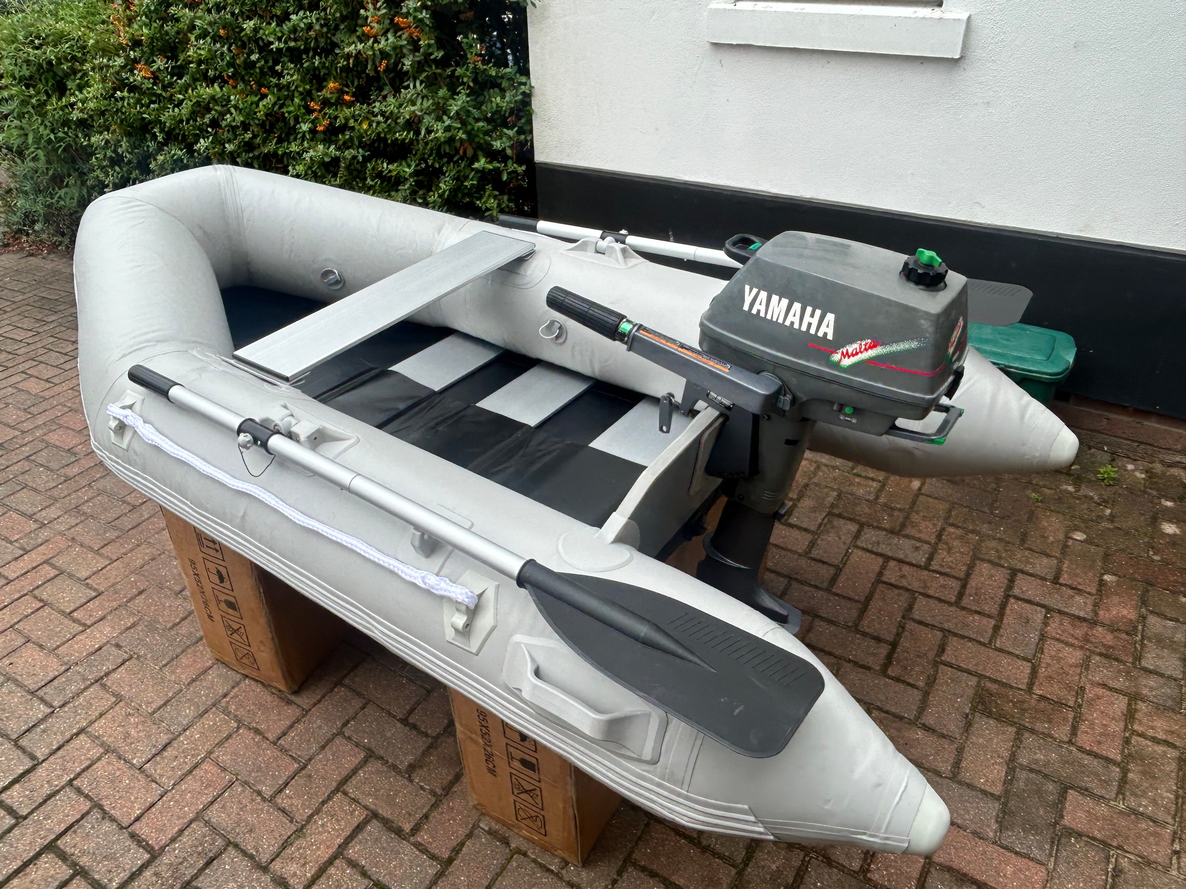 Inflatable dinghy 230 with Yamaha 3hp outboard