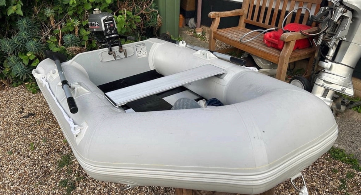 Inflatable dinghy 230 with Mariner 2.5hp outboard