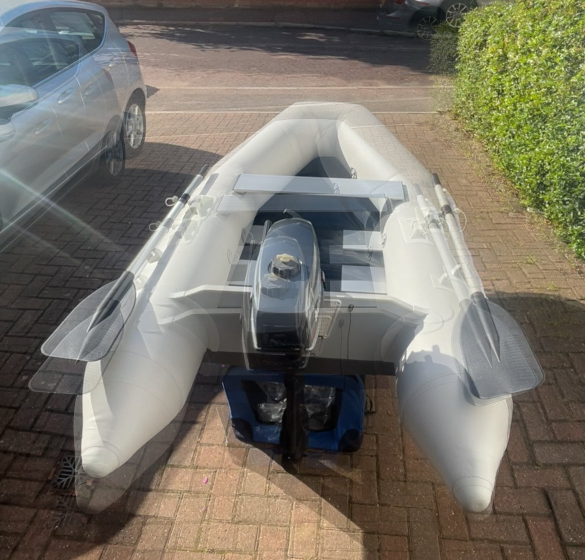 Inflatable dinghy 230 with Mariner 2.5hp outboard