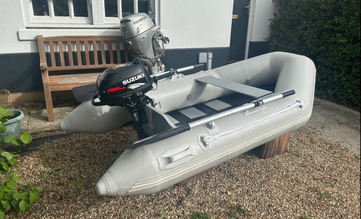 Inflatable dinghy 230 with Suzuki 2.5hp outboard