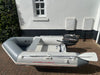 Hydro-force 230 air deck with Mariner 2.5hp outboard