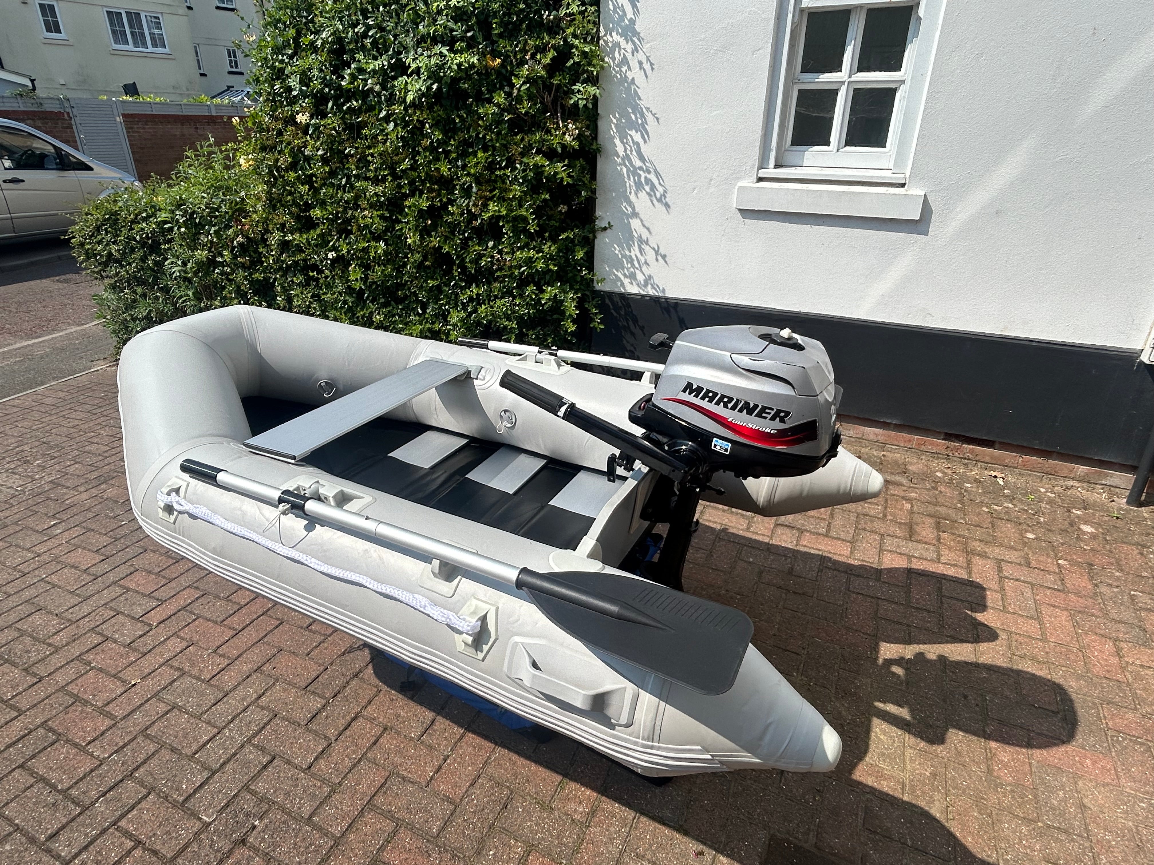 Inflatable dinghy 230 with Mariner 2.5hp outboard