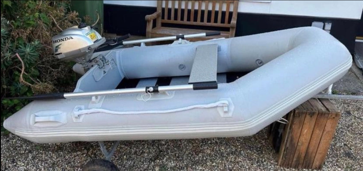 Inflatable dinghy 230 with Honda 2.3hp outboard