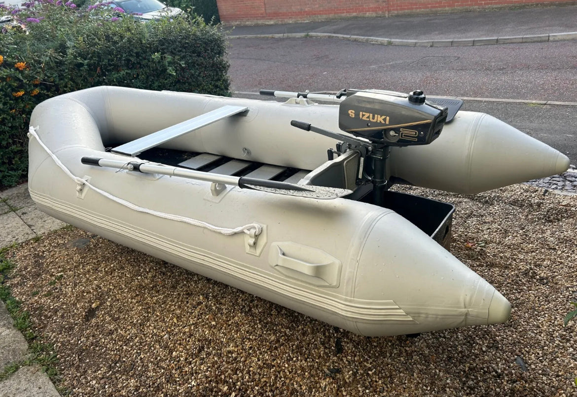 Inflatable dinghy 230 with Suzuki 2hp outboard