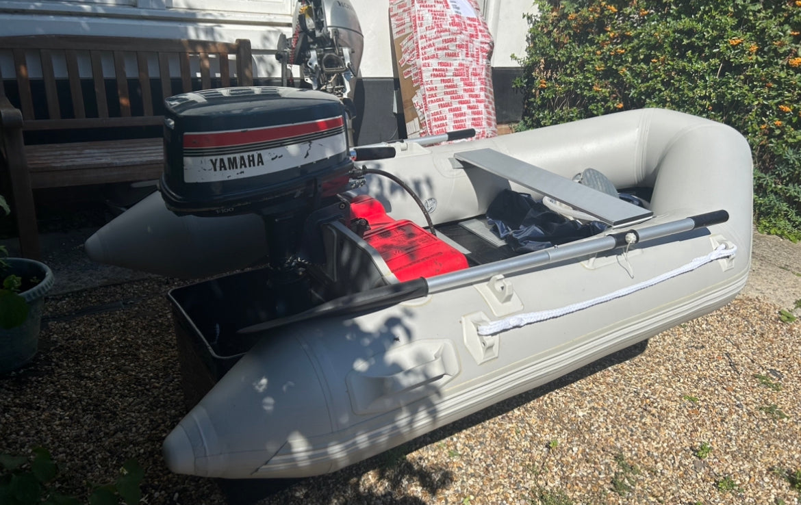 Inflatable dinghy 230 with Mariner 5hp outboard