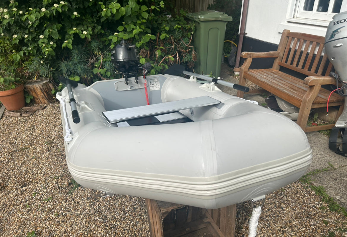 Inflatable dinghy 230 with Suzuki 2.5hp 4 stroke outboard