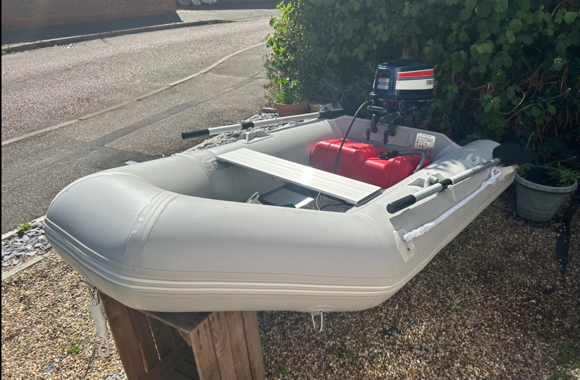 Inflatable dinghy 230 with Mariner 5hp outboard