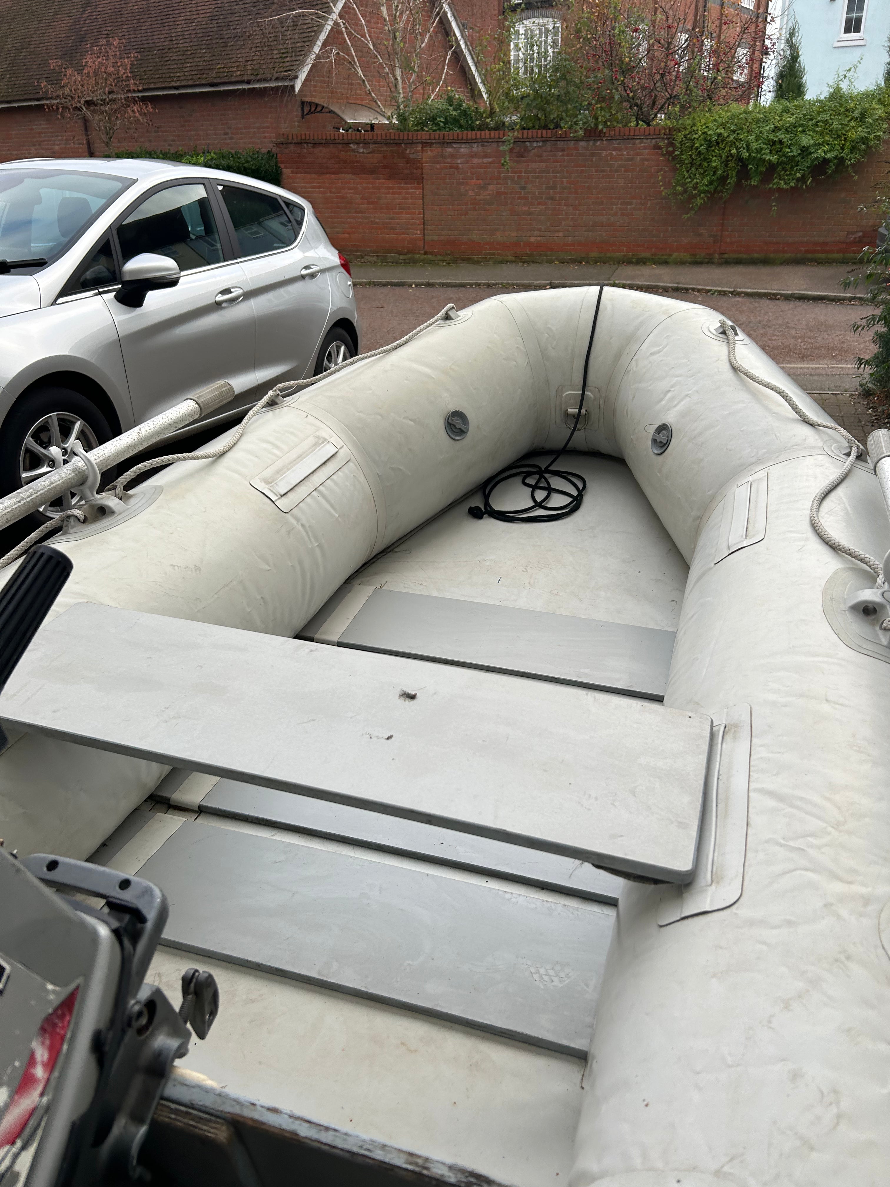 inflatable Dinghy 260 with Mariner 5hp Outboard