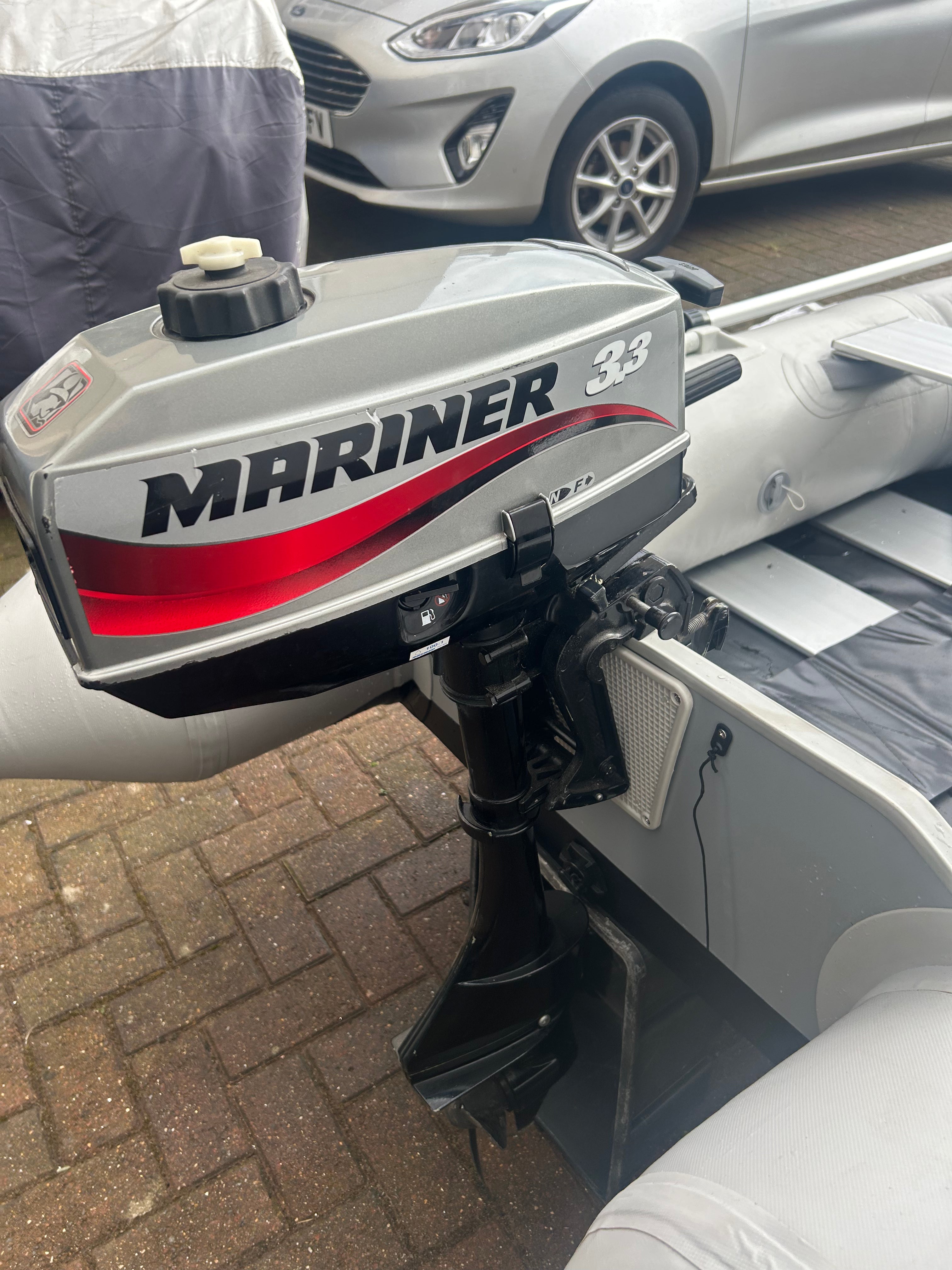 Inflatable dinghy 230 with Mariner 3.3hp outboard