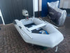 Inflatable dinghy 300 4 man with Mariner 4hp outboard