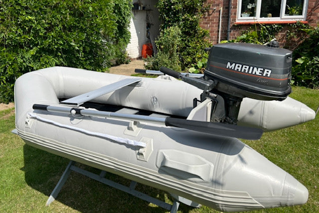 Inflatable dinghy 230 with Mariner 4hp outboard