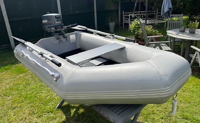 Inflatable dinghy 230 with Mariner 4hp outboard