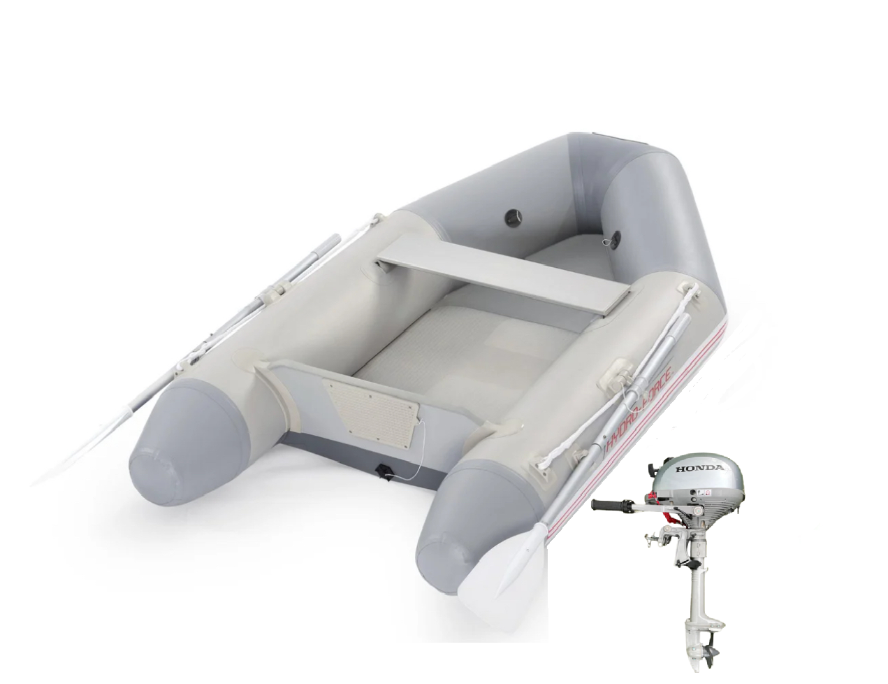 Inflatable dinghy 230 Air Deck with Honda 2.3hp