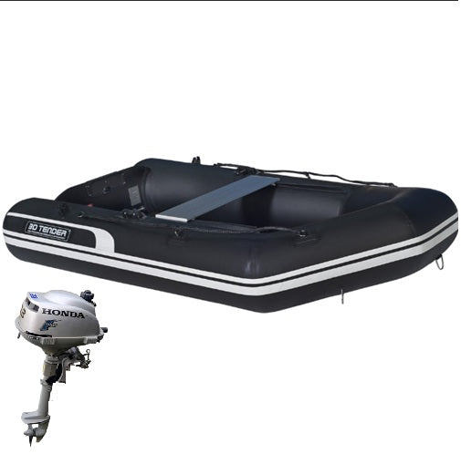 Inflatable dinghy 230 with Honda 2.3hp outboard