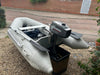 Inflatable dinghy 230 with Tohatsu 3.5hp outboard.