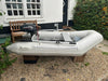 Inflatable dinghy 230 with Tohatsu 3.5hp outboard.