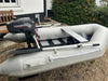 Inflatable dinghy 230 with Tohatsu 3.5hp outboard.