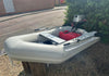 Inflatable dinghy 230 with Mariner 6hp outboard, was £1095