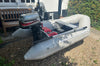 Inflatable dinghy 230 with Mariner 6hp outboard, was £1095